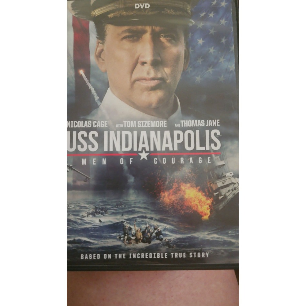 USS Indianapolis Men of Courage DVD Nicolas Cage Tom Sizemore War Movie 2016